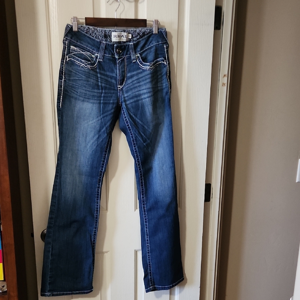 Ariat Women's Mid Rise Boot Cut Jeans